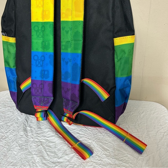 Disney Parks Loungefly Mickey Rainbow Backpack main image 5